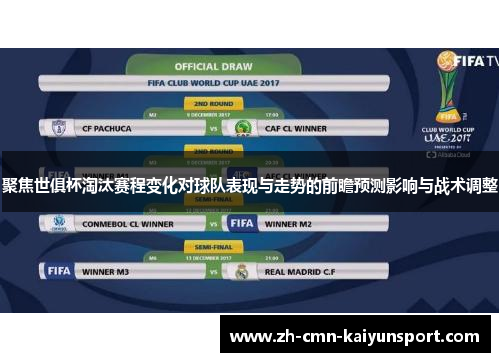 聚焦世俱杯淘汰赛程变化对球队表现与走势的前瞻预测影响与战术调整
